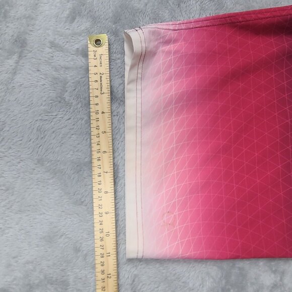 OP Flex 4 Way Stretch  Mens Swim Trunks Size 34 Red Multicolor Board Shorts - Picture 9 of 11